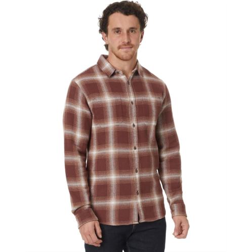 Mens Quiksilver DNA Long Sleeve Flannel