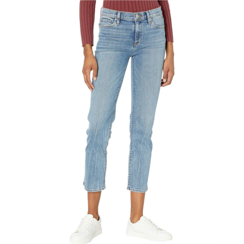 Hudson Jeans Nico Mid-Rise Crop Straight in Stable Heart