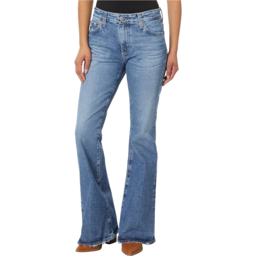 Womens AG Jeans Angeline Mid-Rise Flare in 16 Years Cupola
