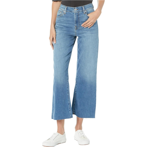 7 For All Mankind Cropped Alexa in Sapphire Blue