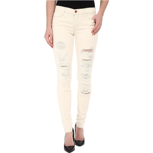 Womens J Brand Mid-Rise Super Skinny in Divo