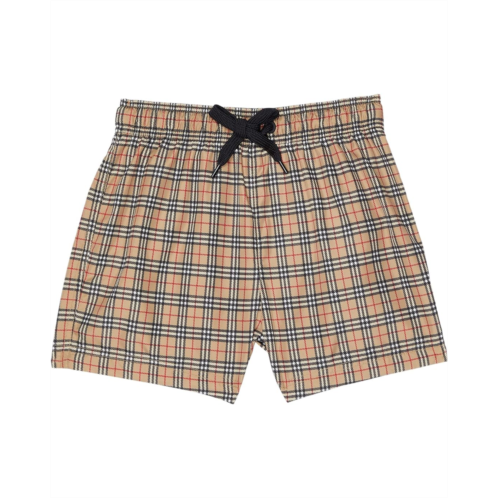 Burberry Kids Kameron Mini Check Swim Trunks (Infant/Toddler)