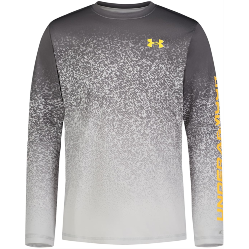 Under Armour Kids Illumine Gradient Logo Upf Long Sleeve Shirt (Big Kid)