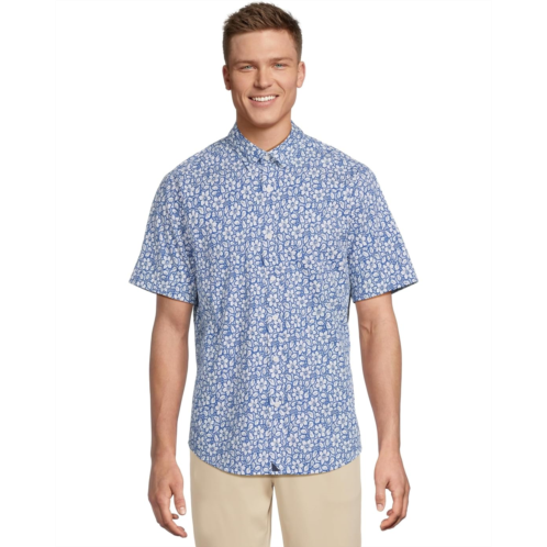 Mens UNTUCKit Stretch Cotton Short-Sleeve Wilson Shirt