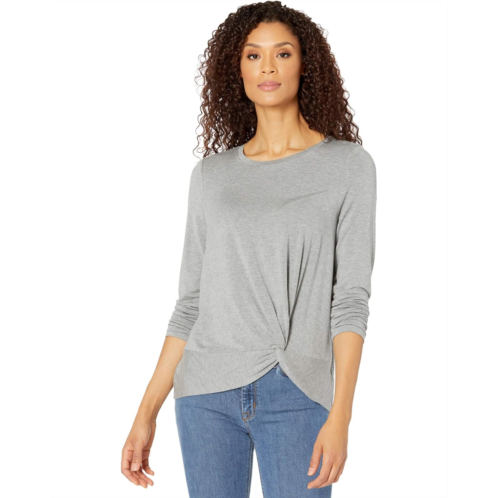 NYDJ Long Sleeve Twist Knot Tee