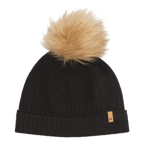 Tentree Wool Faux Fur Pom Beanie