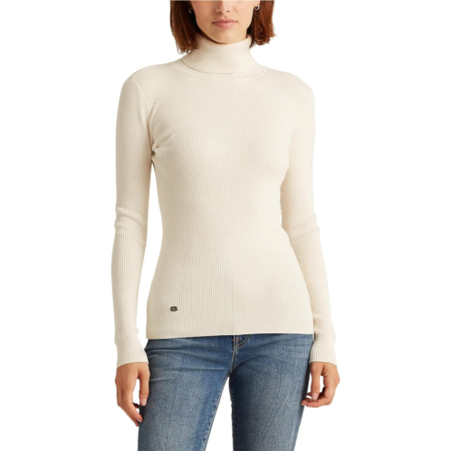 POLO RALPH LAUREN Womens Lauren Ralph Lauren Petite Turtleneck Sweater