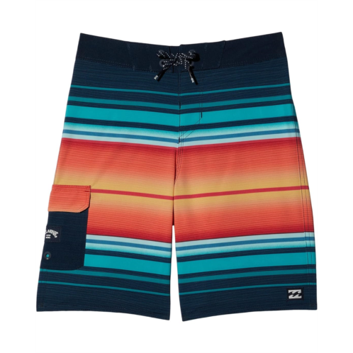 Billabong Kids All Day Stripe Pro Boardshorts (Big Kids)