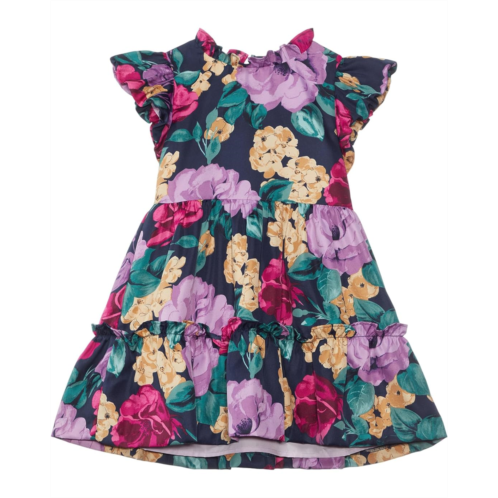 Janie and Jack Bold Floral Dress (Toddler/Little Kids/Big Kids)