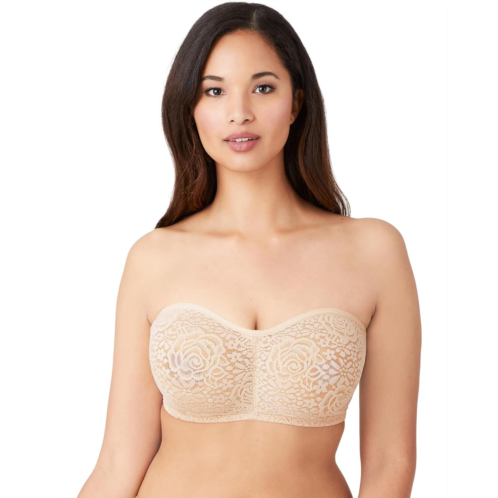 Womens Wacoal Halo Lace Strapless Underwire Bra