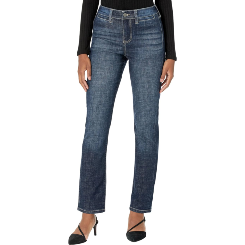 Liverpool Los Angeles Petite Kennedy High-Rise Straight Jeans w/ Welt Pockets 30 in Castle