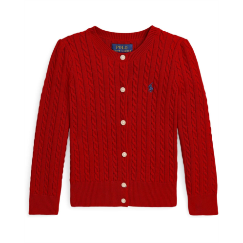 Polo Ralph Lauren Kids Mini-Cable Cotton Cardigan (Toddler/Little Kid)