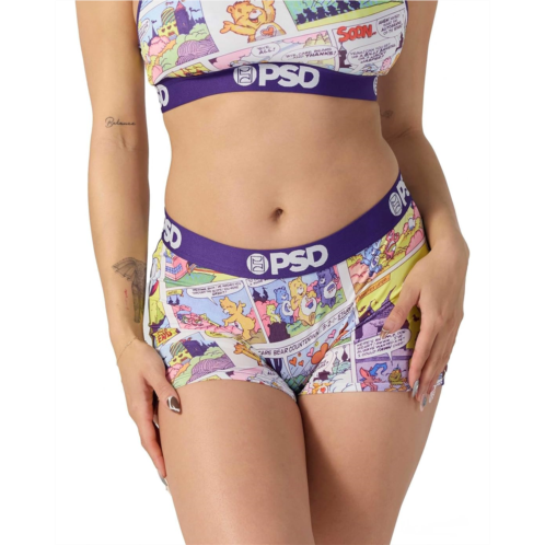 Womens PSD Carebear Comic Boyshort