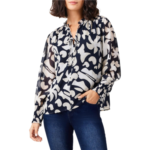 Womens NIC+ZOE Ink Stamp Top