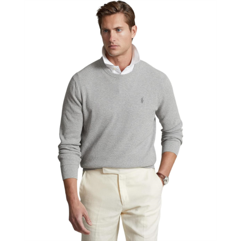 Mens Polo Ralph Lauren Textured-Knit Cotton Sweater