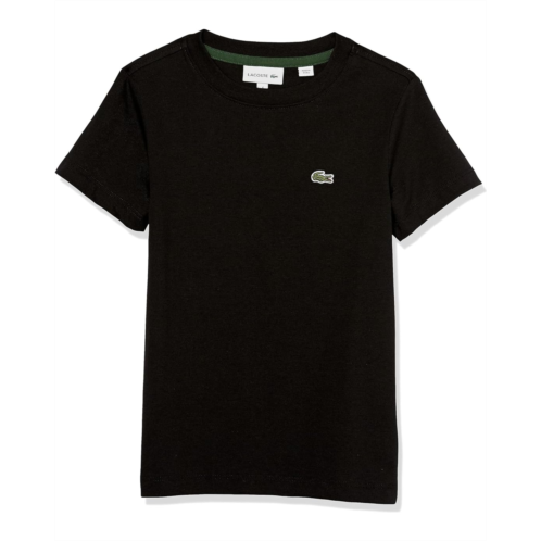 Lacoste Kids Short Sleeve Crew Neck Classic Cotton T-Shirt (Big Kids)