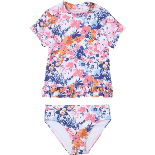 Janie and Jack Short Sleeve Rashguard Swim (Toddler/Little Kids/Big Kids)