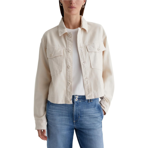 Womens AG Jeans Valleta Utility Shirt Jacket