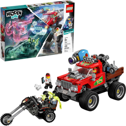 LEGO Hidden Side El Fuegos Stunt Truck 70421 Building Kit, Ghost Playset for 8+ Year Old Boys and Girls, Interactive Augmented Reality Playset (428 Pieces)