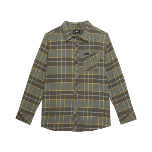 O  Neill Kids Redmond Plaid Stretch Flannel (Big Kids)