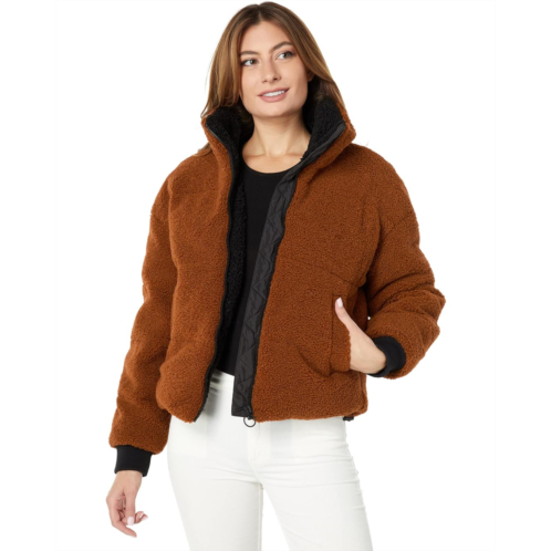 NVLT Berber Faux Down Cropped Puffer Jacket