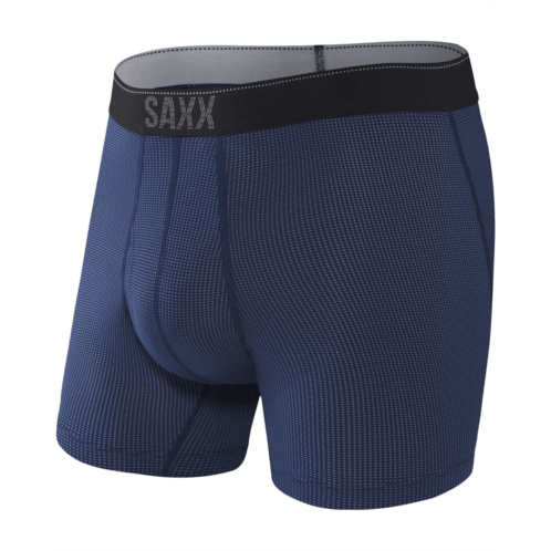 Mens SAXX UNDERWEAR Quest Quick Dry Mesh Boxer Brief Fly