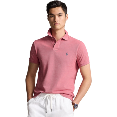 Mens Polo Ralph Lauren Custom Slim Fit Mesh Polo Shirt