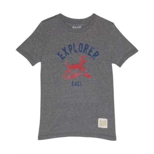 The Original Retro Brand Kids Tri-Blend Explorer Crew Neck Tee (Big Kids)