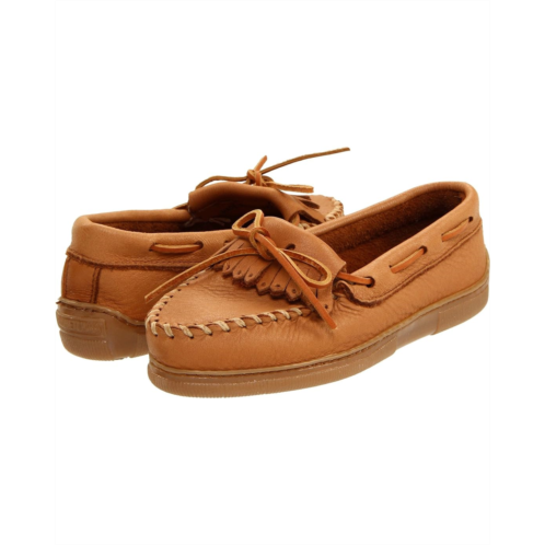 Womens Minnetonka Moosehide Fringed Kilty