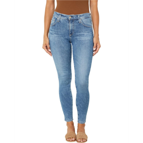 AG Jeans Farrah High-Rise Skinny Ankle in 18 Years Pride
