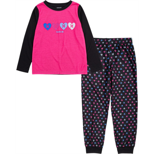 Hurley Kids Pajama Top and Pants Two-Piece Set (Little Kids/Big Kids)