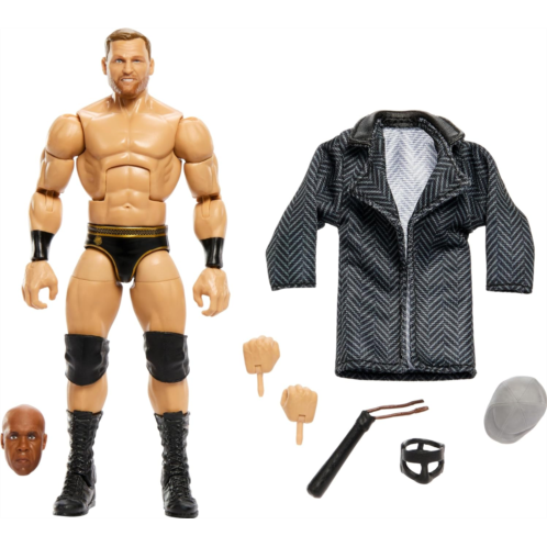 Mattel WWE Elite Collection Action Figure Royal Rumble Ridge Holland with Accessory and Virgil Build-A-Figure Parts