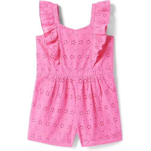 Janie and Jack Eyelet Romper (Toddler/Little Kids/Big Kids)