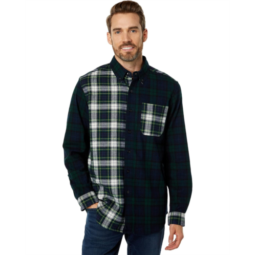 L.L.Bean Scotch Plaid Flannel Traditional Fit Shirt