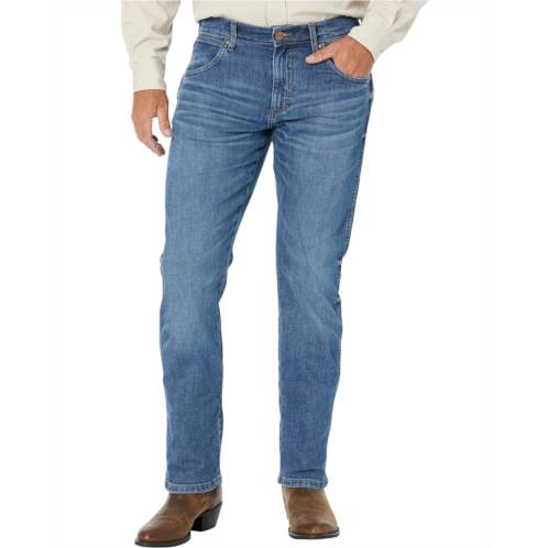 Wrangler Green Jeans Retro Premium Slim Straight in Brierley