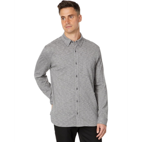 Mens Johnston & Murphy XC Flex Long Sleeve Full Button