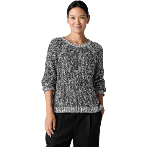 Womens Eileen Fisher Crew Neck Sweater