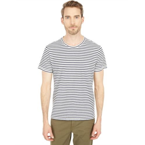 Mens Joes Jeans Striped Crew Neck Tee