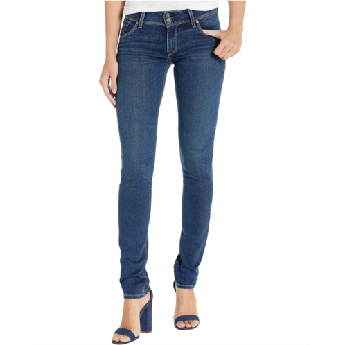Womens Hudson Jeans Collin Mid-Rise Skinny in Obscurity