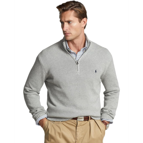 Mens Polo Ralph Lauren Cotton 1/4 Zip Sweater