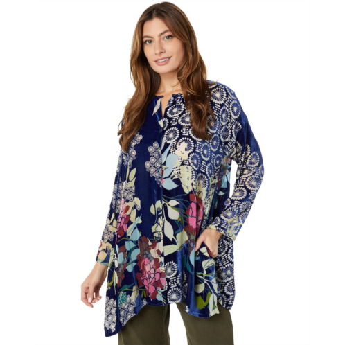 Womens Johnny Was Sierra Burnout Cya Tunic