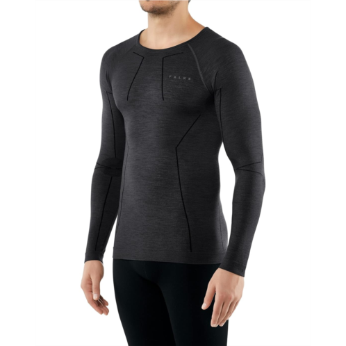 Mens Falke Wool Tech Long Sleeve