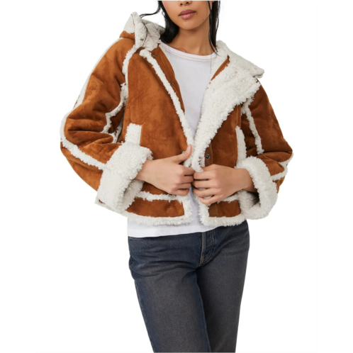 Womens Free People Exchange Shearling