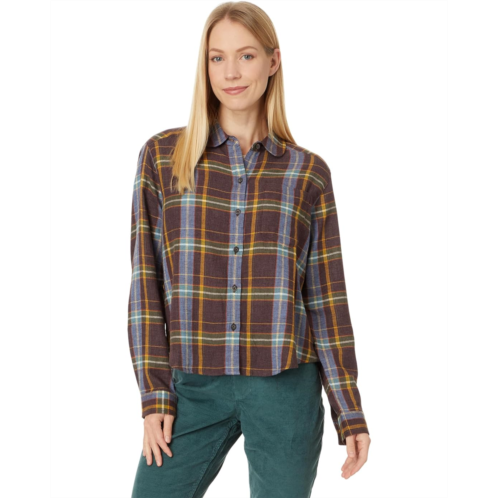 Toad&Co Re-Form Flannel Boxy Long Sleeve Shirt