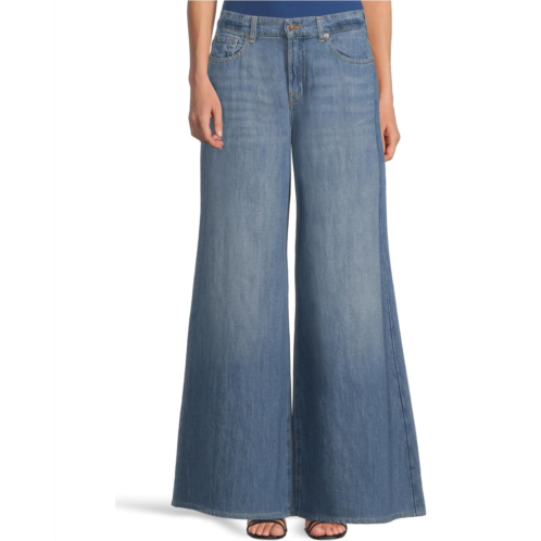 Womens 7 For All Mankind Willow Wide Crop