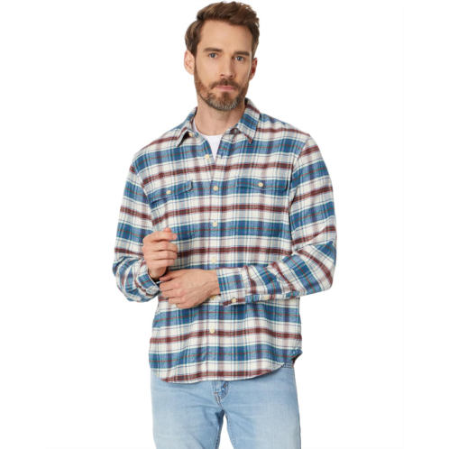 Mens Lucky Brand Plaid Workwear Cloud Soft Long Sleeve Flannel Top