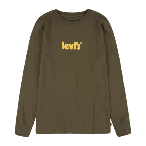 Levi  s Kids Long Sleeve Graphic T-Shirt (Little Kids)