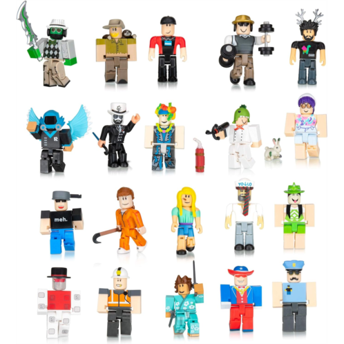 Roblox Action Collection: from The Vault 20 Figure Pack [Includes 20 Exclusive Virtual Items] for 6 years and up, includes One Collectors Set