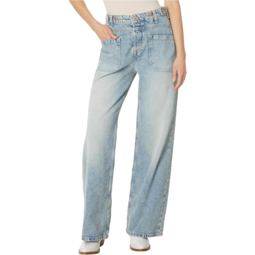Womens Free People Palmer Cuffed Jean