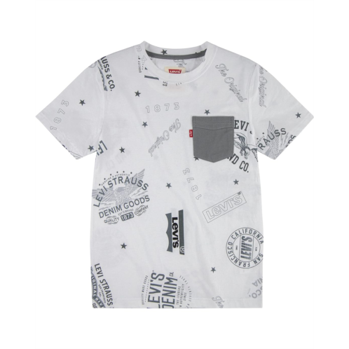 Levi s Kids Short Sleeve Printed Tee Shirt (Little Kids)